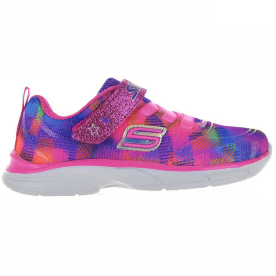 Skechers Satin Gore & Strap Graphic Sneaker Skechers Satin Gore & Strap Graphic Sneaker
